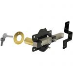 Single Side Locking 50mm Long Throw Lock Shed Garage Door Lock (No.1126)